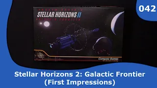 Stellar Horizons 2 - My First Impressions | 042 | CulBlu and Cardboard