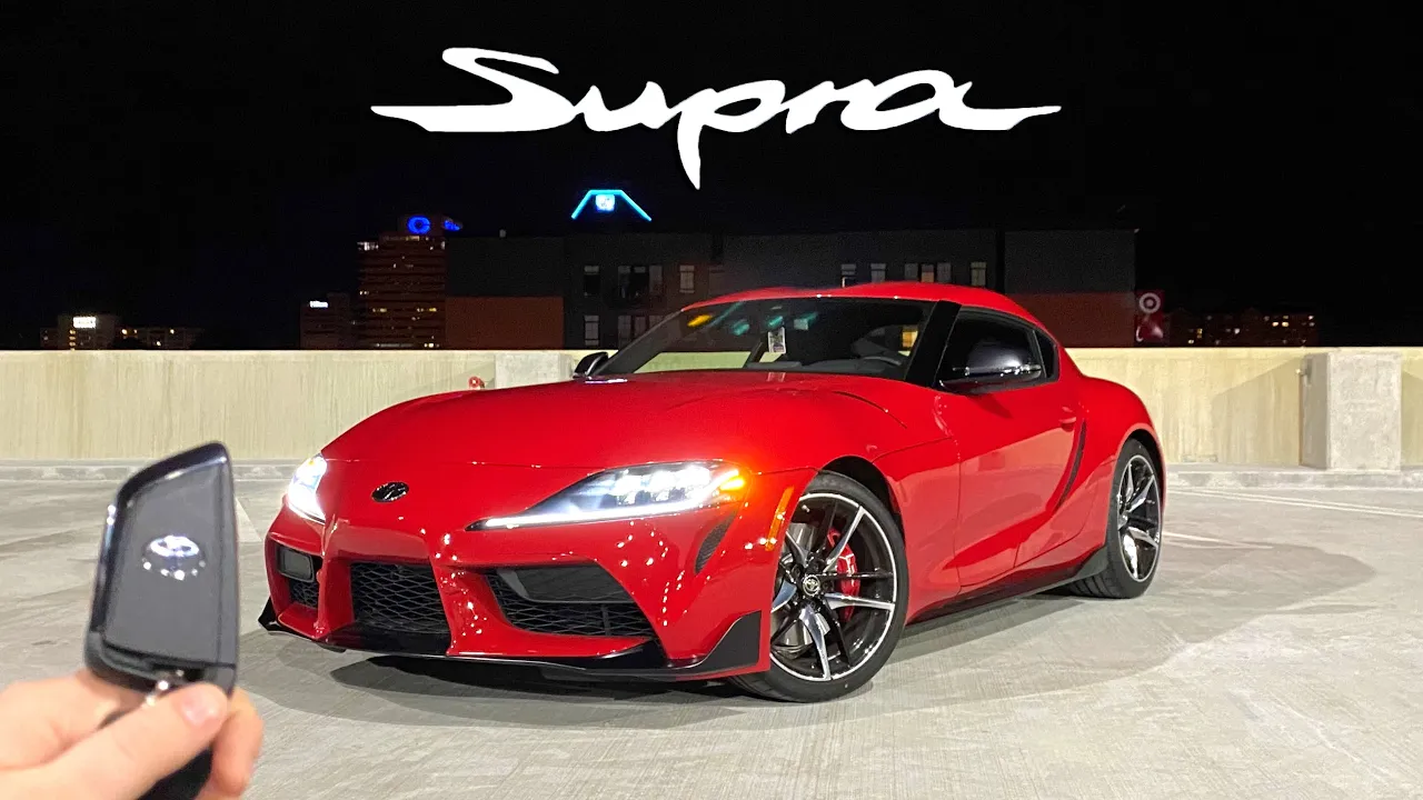 2021 Toyota Supra 3.0 Premium // NIGHT REVIEW -- In-Depth Look at Interior & Exterior