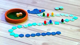 ストップモーションで楽しむボードゲーム動画『海底探険』