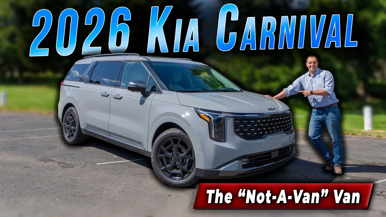 2026 Kia Carnival Review | The Un-Minivan Hybrid Is A Solid Choice