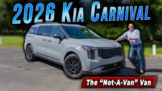 2026 Kia Carnival Review | The Un-Minivan Hybrid Is A Solid Choice