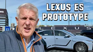 My First Look At The 2026 Lexus ES Electric!