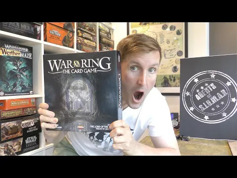 War of the Ring: The Card Game - Overview and Review!