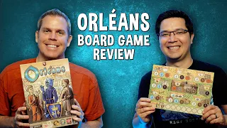 Review of Orléans - Medieval Bag Building Board Game