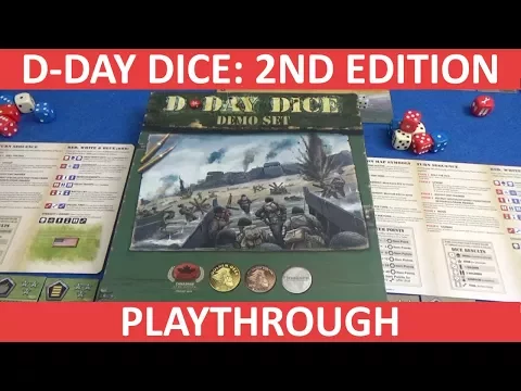 D-Day Dice: 2nd Edition - Playthrough