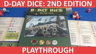 D-Day Dice: 2nd Edition - Playthrough