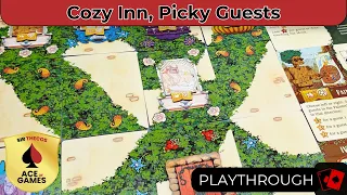 Enchanted Ivy | Solo Playthrough - A Cozy Inn-Building Puzzle