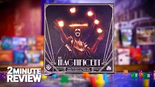 The Magnificent | Bordspel - 2 Minute Review NL (4K)