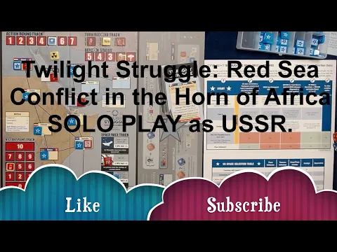 Twilight Struggle Red Sea solo as USSR