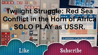 Twilight Struggle Red Sea solo as USSR