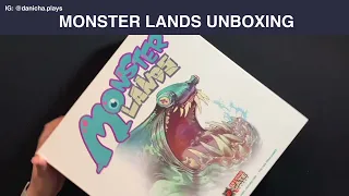 Monster Lands Board Game Unboxing | Danicha