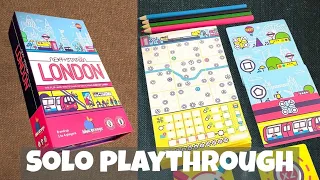 Board Game Playthrough - Next Station-London