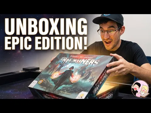 The Reckoners Epic Edition Unboxing! I can't believe I got this game!!!