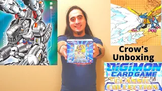 Crow's unboxing Digimon Classic collection EX 01 booster box