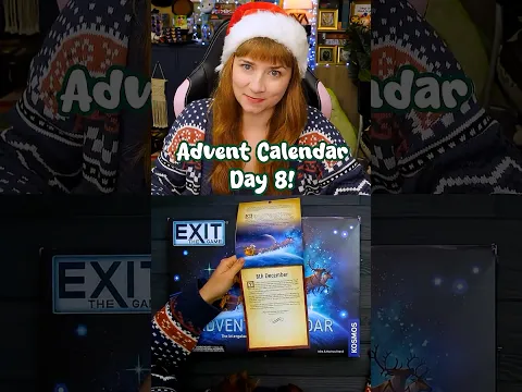 Day 8 Broke My Brain! EXIT Advent Calendar #boardgames
