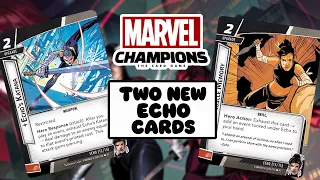 2 NEW ECHO CARDS | Marvel Champions Fear No Evil Reveals by FFG