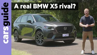 Mazda CX-70 2025 review: Sporty new large SUV targets BMW X5 and Mercedes GLE with 6-cylinder power!