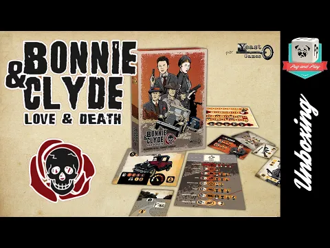 [Unboxing] Bonnie & Clyde, Love and Death (Yeast Games) - Alors, on ouvre la boite?
