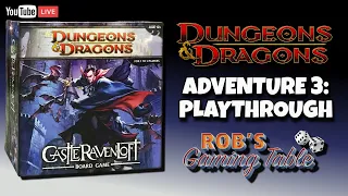 Dungeons & Dragons: Castle Ravenloft Board Game Playthrough (Adventure 3)