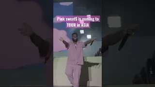PINK SWEAT$ is COMING TO ASIA TO TOUR!! https://www.livenation.asia/pinksweats2022