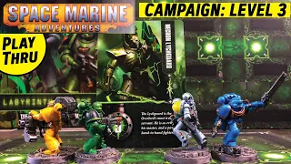 SPACE MARINE ADVENTURES: Labyrinth of the Necrons - Level 3  Solo Playthrough