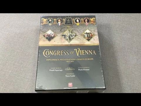 TDG: Congress of Vienna unboxing with Ray