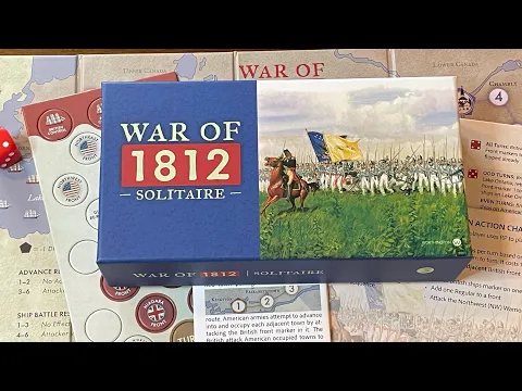 War of 1812 Solitaire (Worthington) - Unboxing & Overview
