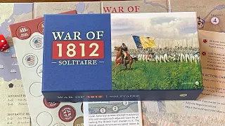 War of 1812 Solitaire (Worthington) - Unboxing & Overview