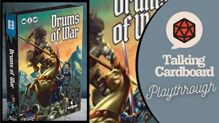 Drums of War solo playthrough - with the designer!