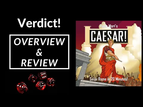 Let's Play! Caesar!: Seize Rome in 20 Minutes! (Overview & Review)