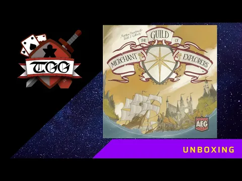 The Guild of Merchant Explorers Board Game Unboxing