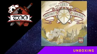 The Guild of Merchant Explorers Board Game Unboxing