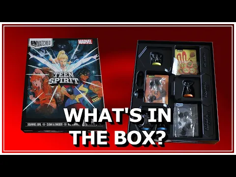Marvel Unmatched Teen Spirit - What's In The Box?