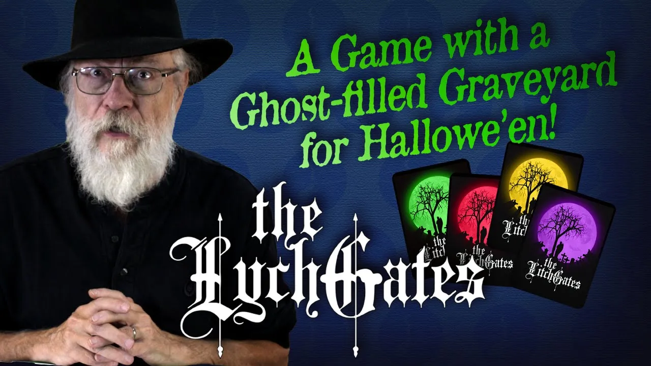 Have you ever raced through a haunted graveyard? Just right for your Hallowe'en gathering.