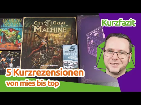 5 Brettspiel-Kurzrezensionen - von mies bis top | staygeeky