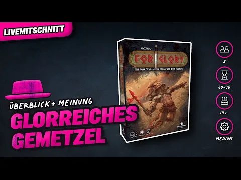 FOR GLORY - Brettspiel - Der Pile ist geil