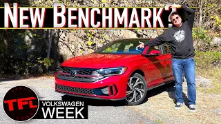 Does The 2022 Volkswagen Jetta GLI Stomp All Over The New Honda Civic Si?