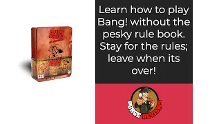How to Play Bang! by Purge Reviews : Skip the Rules!