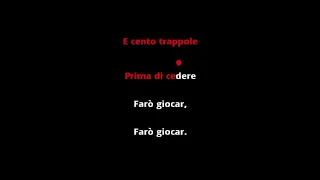 Rossini - Una Voce Poco Fa (Il Barbiere di Siviglia) | Karaoke with Lyrics in 5 Tonalities