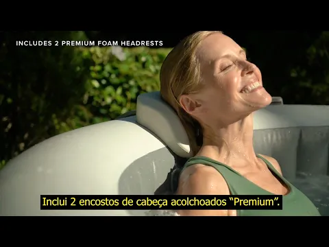 Spa Inflável Greywood Deluxe 1098L + Bomba 220v+ Aquecedor Intex