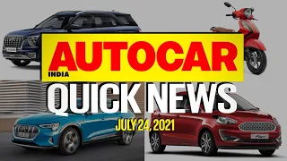 Ford Figo auto prices, Audi e-tron launched, Rajasthan EV policy & more | Quick News | Autocar India