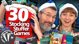 Our 30 Best Board Game Stocking Stuffer Suggestions - Lost In The Shuffle