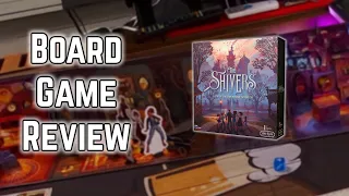 An introduction to roleplaying with a spooky pop-up book mystery - The Shivers (Board Game Review)
