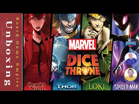 Marvel Dice Throne Unboxing - The OP