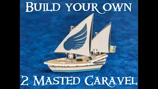 How to Build a 2 Masted Caravel from Pirates: Rise of Atlantis!