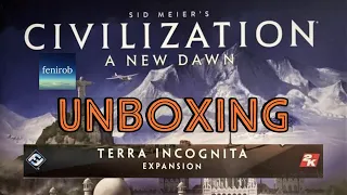 Civilization: A New Dawn | Terra Incognita - Unboxing (No Talking)