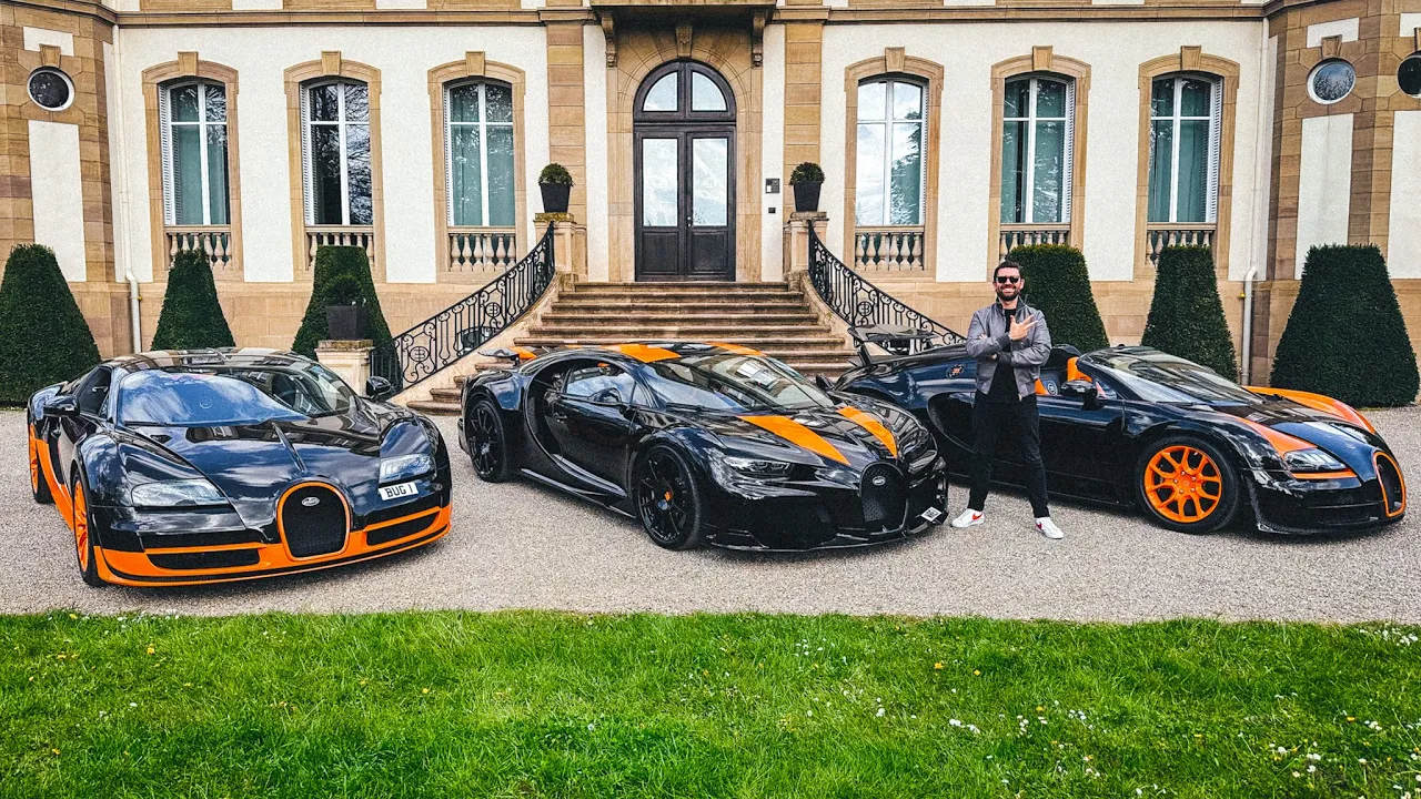 He Bought All THREE Bugatti World Record Editions!