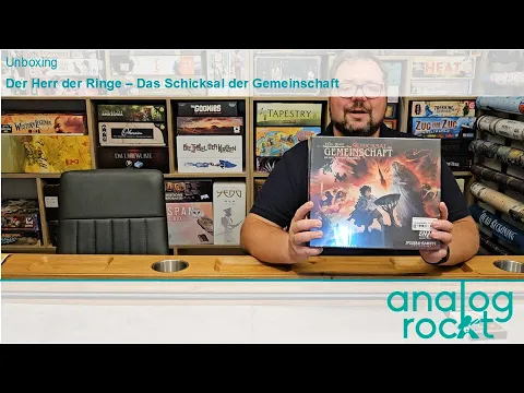 Analog-Rockt Unboxing: Der Herr der Ringe - das Schicksal der Gemeinschaft