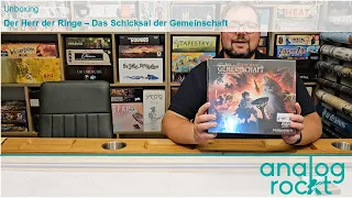 Analog-Rockt Unboxing: Der Herr der Ringe - das Schicksal der Gemeinschaft