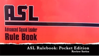Advanced Squaded Leader Rulebook - Pocket Edition